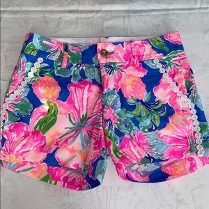 Lilly Pulitzer size 0 the Callahan short